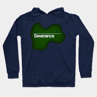 severance series Adam Scott and Britt Lower fan works graphic design by ironpalette Hoodie